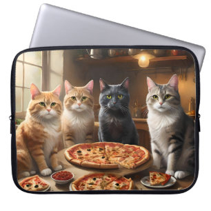 Kat Pizza Avond, Laptop Sleeve