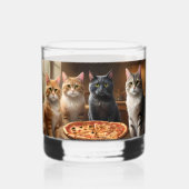Kat Pizza Avond, Whisky Glas (Achterkant)