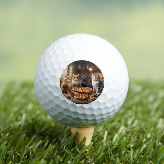 Kat Pizza Nacht, Golfballen (Insitu Shirt)