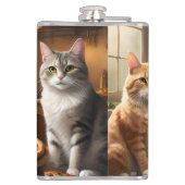 Kat Pizza Nacht, Heupfles (Achterkant)