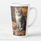 Kat Pizza Nacht, Latte Mok (Rechts)