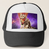 Kat-pizza Trucker Pet (Voorkant)
