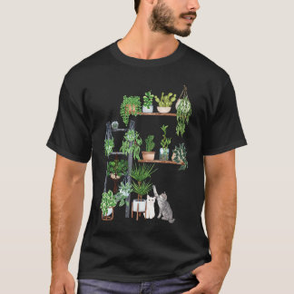 Kat Plan Ca Kat Plant Moeder T-shirt