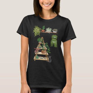 Kat Plan Ca Kat s Plant Moeder T-shirt