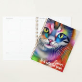 Kat Planner van kleurrijk jaar (Display)