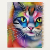 Kat Planner van kleurrijk jaar (Achterkant)