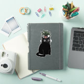 Kat Plant hoofd Sticker (iPad Cover)