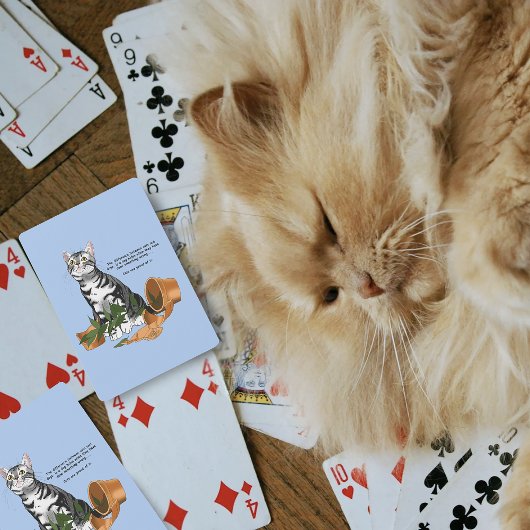 Kat Plant Ondeugd Pokerkaarten