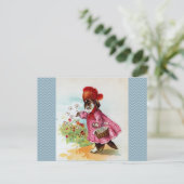 Kat-plukkers Briefkaart (Staand voorkant)