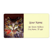 KAT PORTRAIT ETIKET (Voorkant)