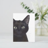 Kat, portret van Gus Briefkaart (Staand voorkant)