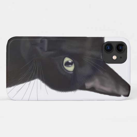 Kat, portret van Gus Case-Mate iPhone Case (Achterkant (horizontaal))