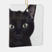 Kat, portret van Gus Keramisch Ornament (Rechts)