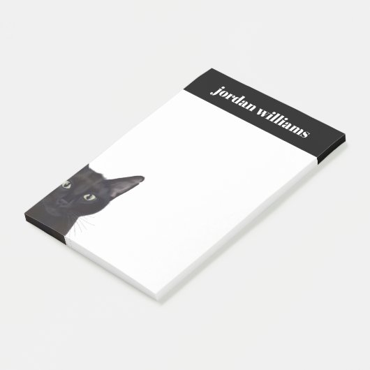 Kat, portret van Gus Post-it® Notes (Schuin)