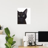 Kat, portret van Gus Poster (Thuiskantoor)