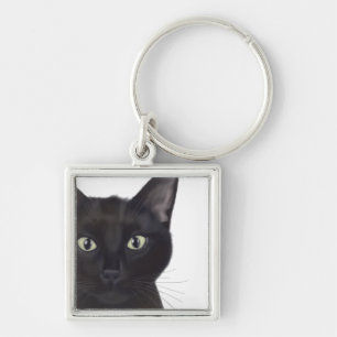 Kat, portret van Gus Sleutelhanger