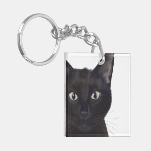 Kat, portret van Gus Sleutelhanger (Voorkant Links)