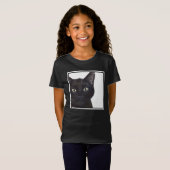 Kat, portret van Gus T-shirt (Voorkant volledig)
