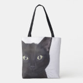 Kat, portret van Gus Tote Bag (Achterkant)