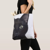 Kat, portret van Gus Tote Bag (Dichtbij)