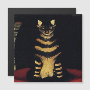 Kat - Portret van Pierre Loti door Henri Rousseau Magnetische Uitnodiging