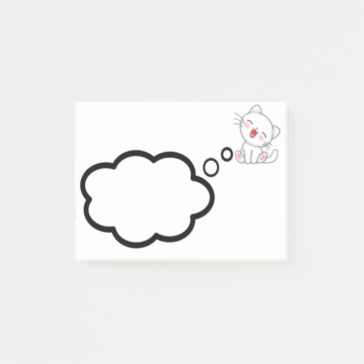 Kat Post-it Opmerkingen Post-it® Notes (Voorkant)