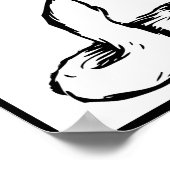 Kat-Poster voor tieren Poster (Hoek)