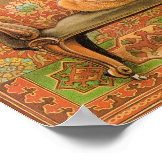 Kat posters voor schilderen (Hoek)