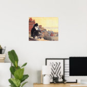 Kat posters voor schilderen (Thuiskantoor)