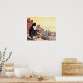 Kat posters voor schilderen (Keuken)