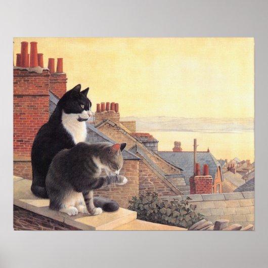 Kat posters voor schilderen (Voorkant)