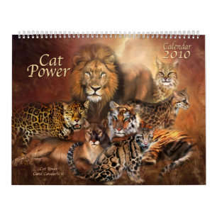 Kat Power 2010-agenda Kalender