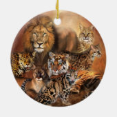 Kat Power Holiday Ornament (Achterkant)