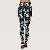 Kat Print Leggings (Achterkant)