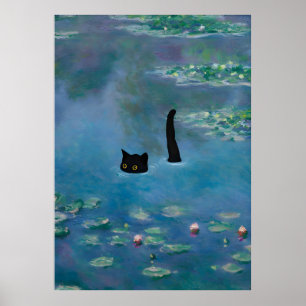 Kat Print Monet Waterlily