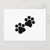 Kat-Prints Briefkaart (Voorkant)