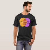 Kat-programmeur voor IT-techniek Kat-woordthema T-shirt (Voorkant volledig)