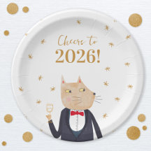 Kat proost op nieuwjaar 2027