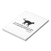 Kat Proverb Notitieblok (Linkerzijde)