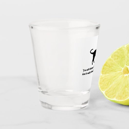 Kat Proverb Shot Glas (Links)