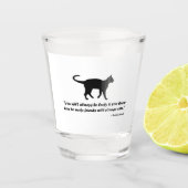Kat Proverb Shot Glas (Voorkant)