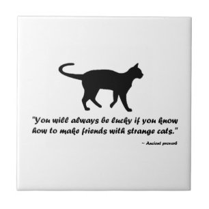Kat Proverb Tegeltje