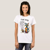 Kat Psy T-shirt (Voorkant volledig)
