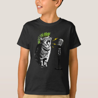Kat Punk, Leuke Grafische T-Shirt