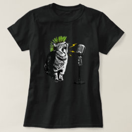 Kat Punk, Leuke Grafische T-Shirt