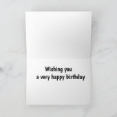 Kat PurrfecDay Birthday Card Kaart (Binnen)