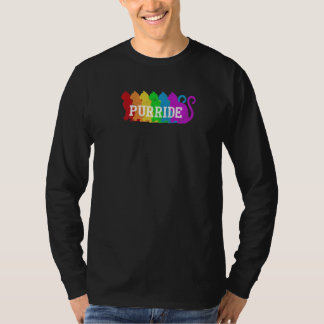 Kat Purride Regenboog Bewustzijn Man Vrouw T-shirt