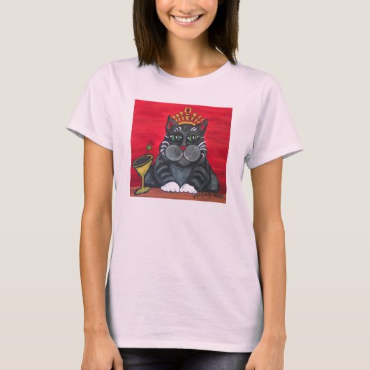 Kat Queen T-shirt (Voorkant)