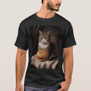 Kat Quilten Hamburger T-shirt