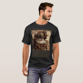Kat Quilten Steampunk T-shirt (Voorkant volledig)